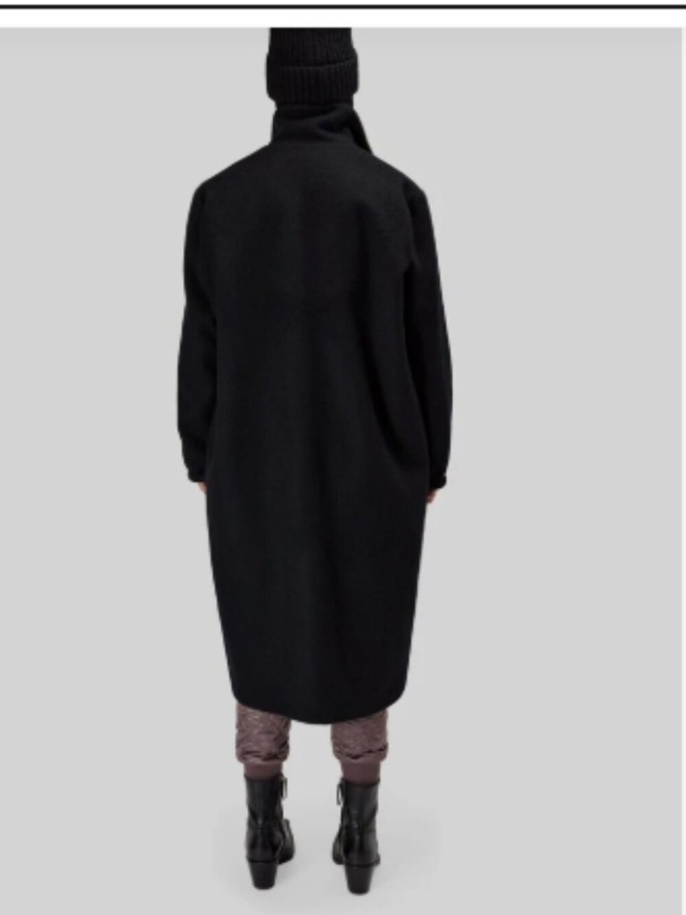 FABULOUS and MINIMALIST Luxton Women’s Wool/Cashmere Overcoat - Picture 3 of 3